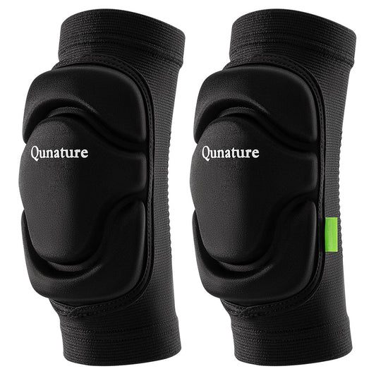 Qunature プロテクター 肘・膝用 衝撃吸収 伸縮