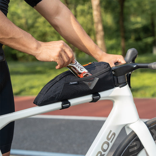 Qunature トップチューブバッグ 自転車 防水 超スリム 2WAY固定 ロードバイク 商品画像19