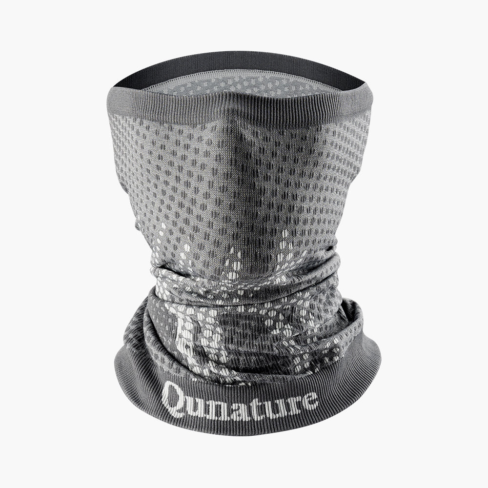 Qunature ネックウォーマー 薄手 春秋用 3D無縫製 防風 男女兼用