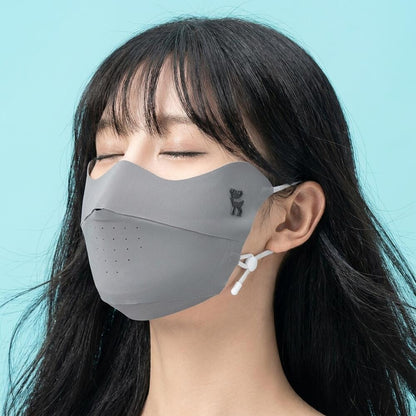 Qunature UVカットフェイスカバー 接触冷感 UPF50+ 吸汗速乾 マスク 商品画像16