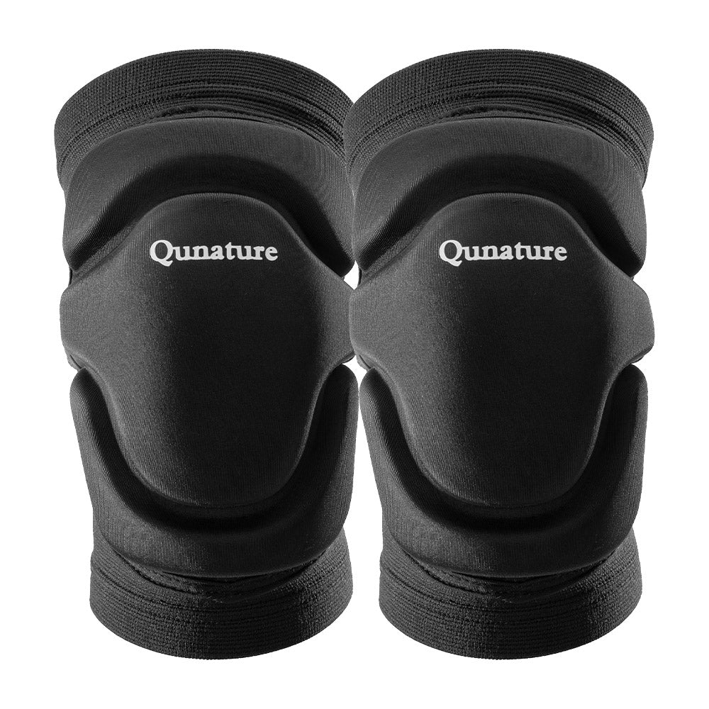 Qunature プロテクター 肘・膝用 衝撃吸収 伸縮