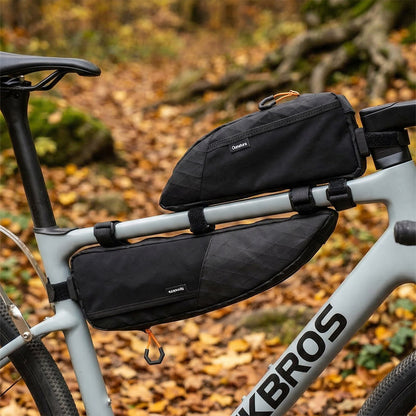 Qunature トップチューブバッグ 自転車 防水 超スリム 2WAY固定 ロードバイク 商品画像15