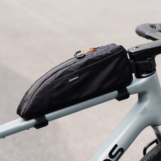 Qunature トップチューブバッグ 自転車 防水 超スリム 2WAY固定 ロードバイク 商品画像16