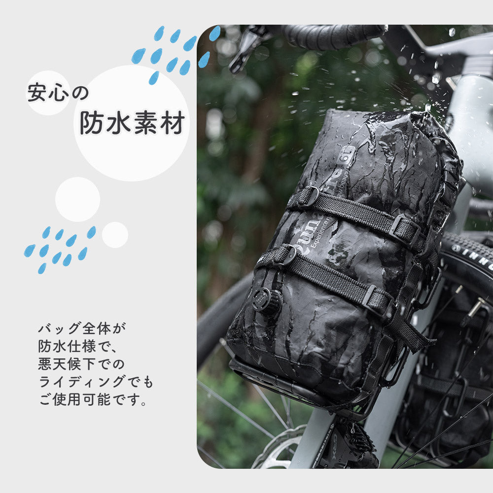 Qunature ドライバッグ 完全防水 シームテープ加工 エアバルブ搭載 ロールトップ 商品画像2