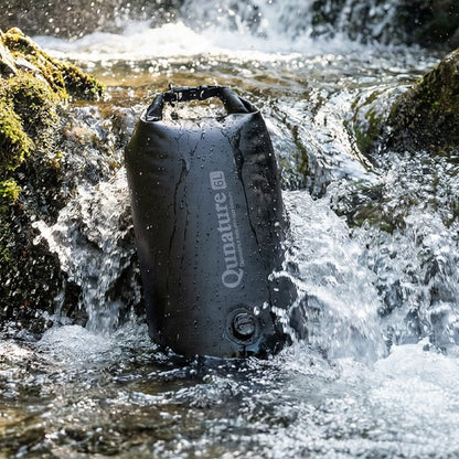 Qunature コンプレスドライバッグ 6L 防水仕様 エアバルブ搭載 マグネットマウント付属