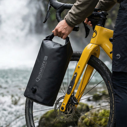 Qunature コンプレスドライバッグ 6L 防水仕様 エアバルブ搭載 マグネットマウント付属