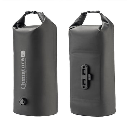 Qunature コンプレスドライバッグ 6L 防水仕様 エアバルブ搭載 マグネットマウント付属
