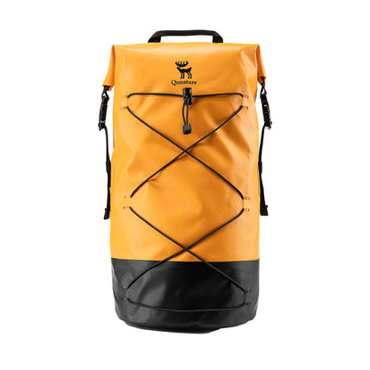 Qunature 防水バックパック 20L ロールトップ式 シームレス縫製