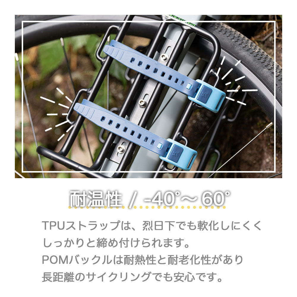 Qunature パッキングベルト 2本セット 耐荷重100kg 連結可能 荷締めベルト 商品画像5