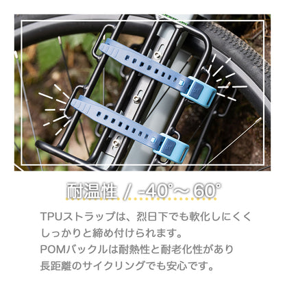 Qunature パッキングベルト 2本セット 耐荷重100kg 連結可能 荷締めベルト 商品画像5