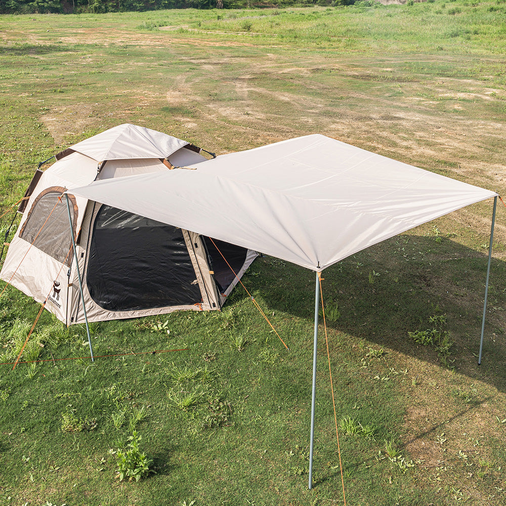 Qunature 専用タープ 耐水圧2000mm UPF50+ キャノピーテント用