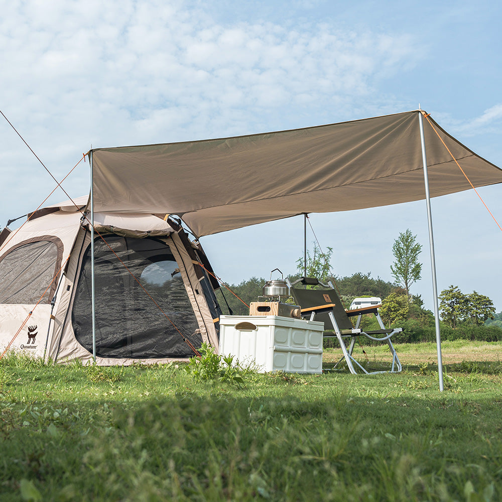 Qunature 専用タープ 耐水圧2000mm UPF50+ キャノピーテント用