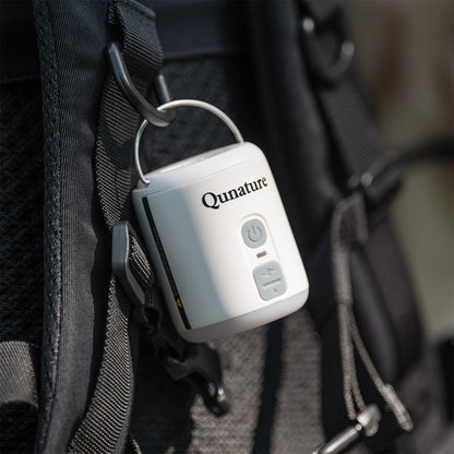 Qunature 電動ハンディエアポンプ Type-C充電式 空気抜き対応 ランタン機能搭載