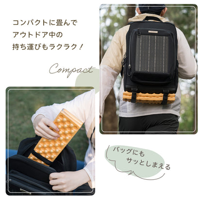 Qunature アウトドアクッション 折りたたみ 軽量約60g 断熱防湿