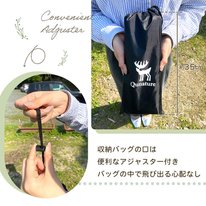 Qunature アウトドアクッション 折りたたみ 軽量約60g 断熱防湿