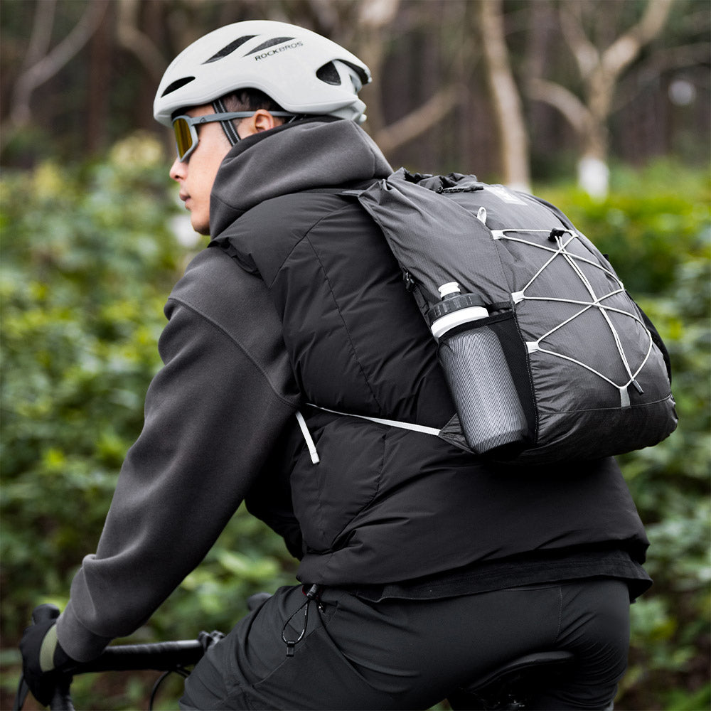 Qunature バックパック 22L 折りたたみ 撥水加工