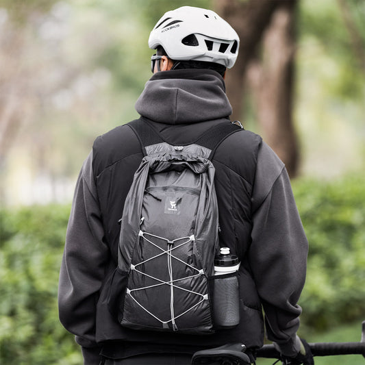 Qunature バックパック 22L 折りたたみ 撥水加工
