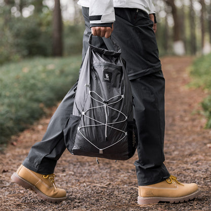 Qunature バックパック 22L 折りたたみ 撥水加工