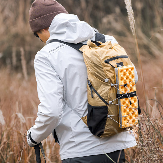 Qunature バックパック 22L 折りたたみ 撥水加工