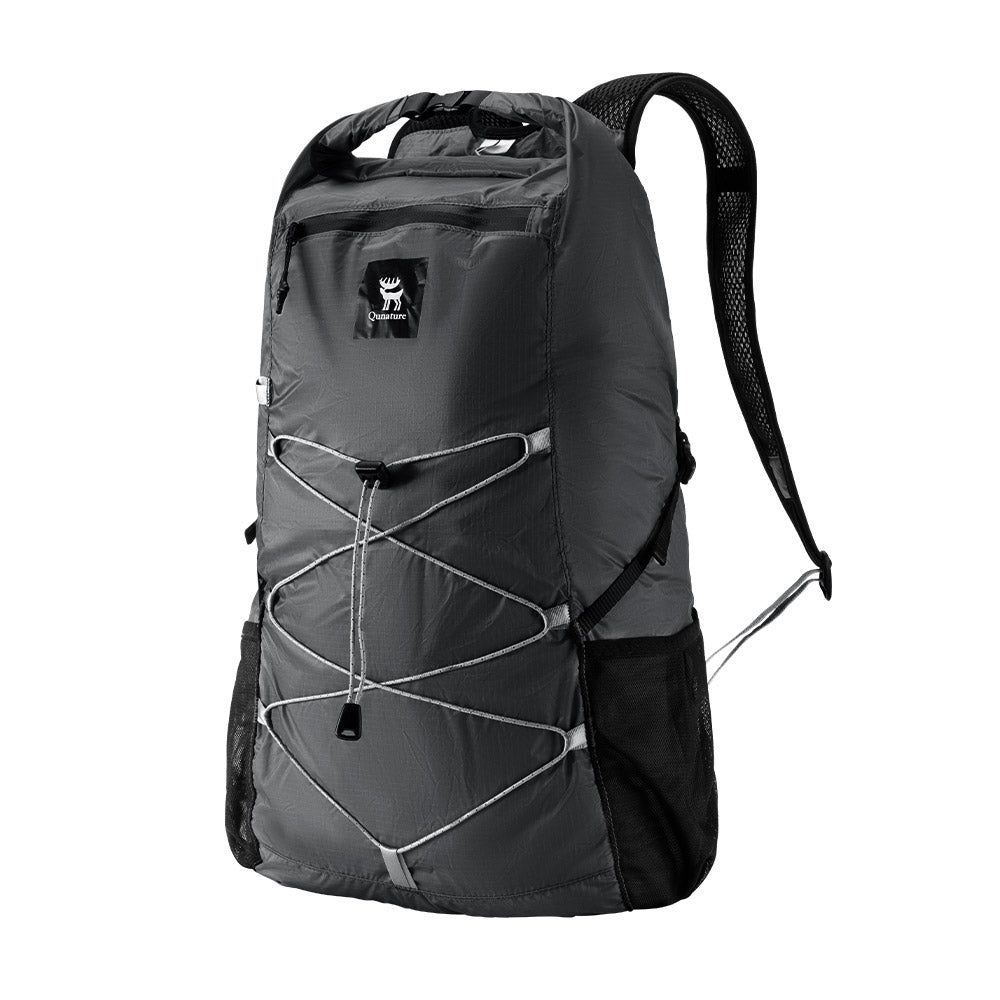 Qunature バックパック 22L 折りたたみ 撥水加工