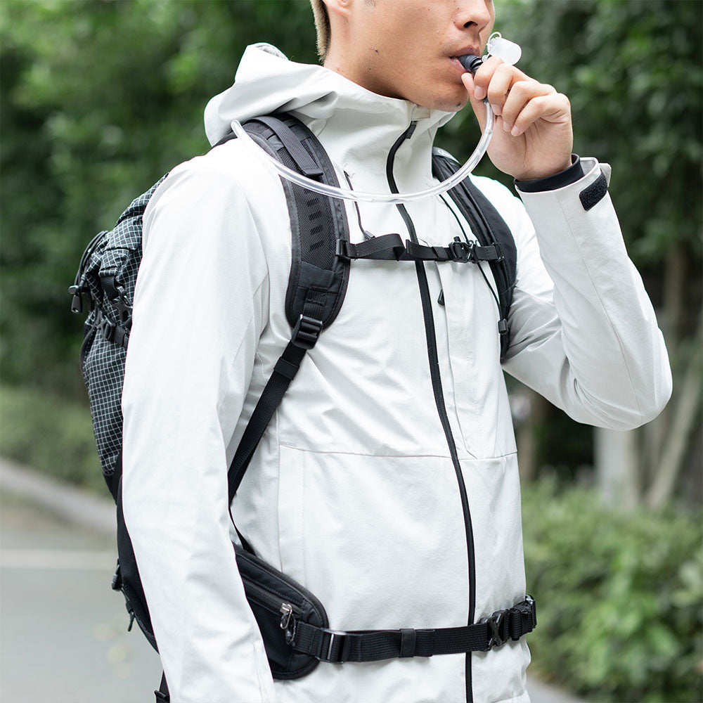 Qunature バックパック 30L+5L 拡張 ハイドレーション対応 ホイッスル付き 商品画像18