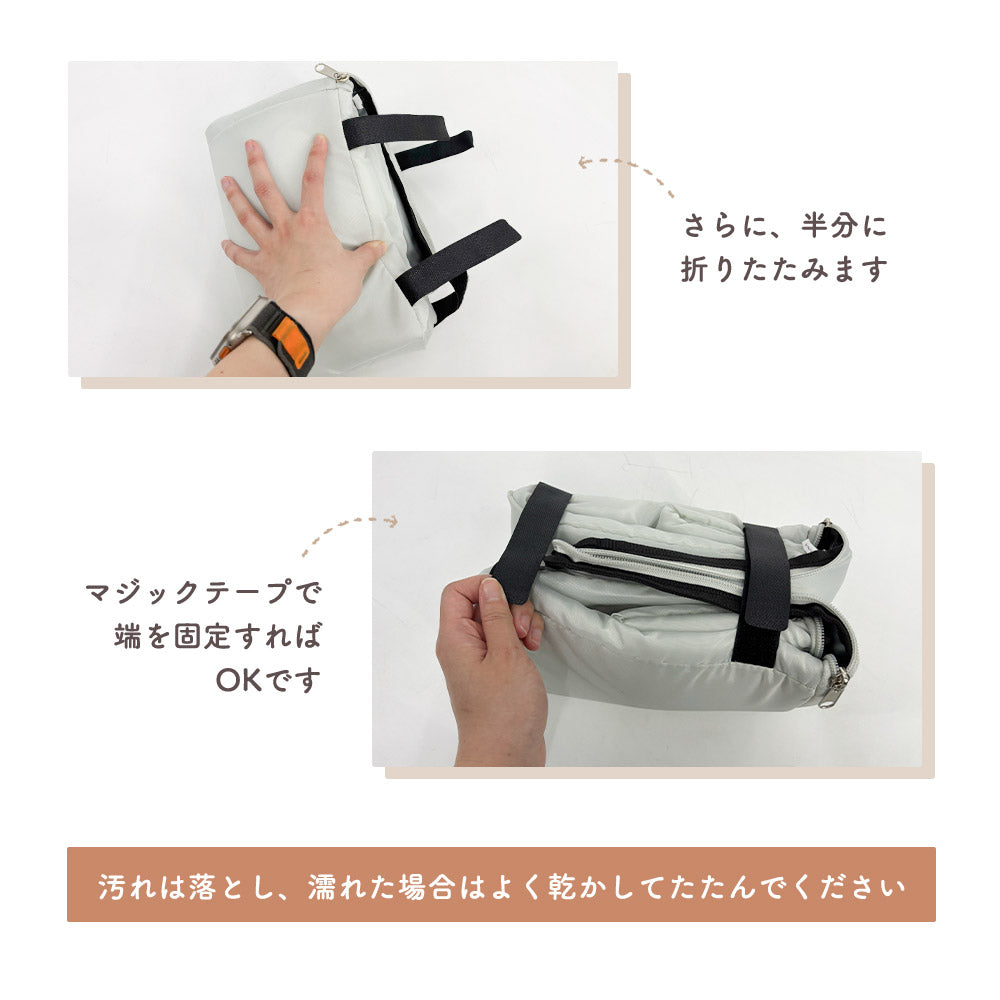 Qunature ソフトクーラーボックス 折りたたみ 3層構造 保冷保温 防水 商品画像12