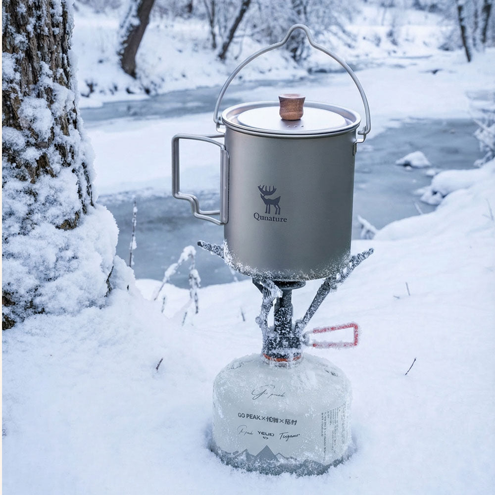 雪中キャンプでの使用イメージ