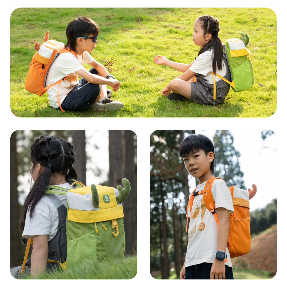 Qunature キッズリュック 8L 撥水 ホイッスル付き 反射テープ 子供用 商品画像14