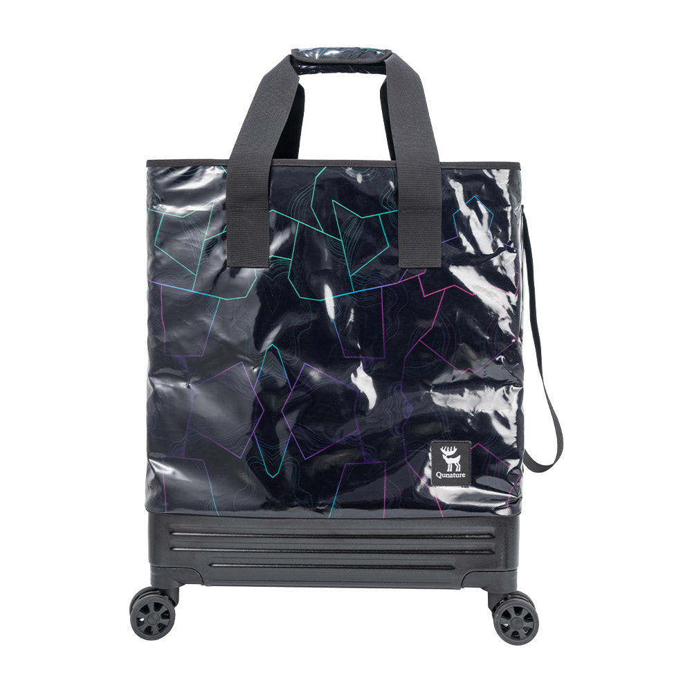 Qunature ショッピングキャリーカート 75L 耐荷重50kg 折りたたみ