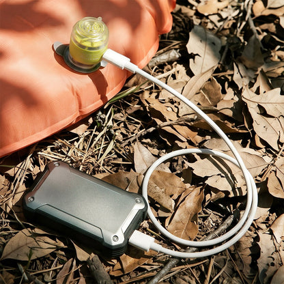 Qunature 超軽量エアーポンプ 29g 電動空気入れ USB-C給電