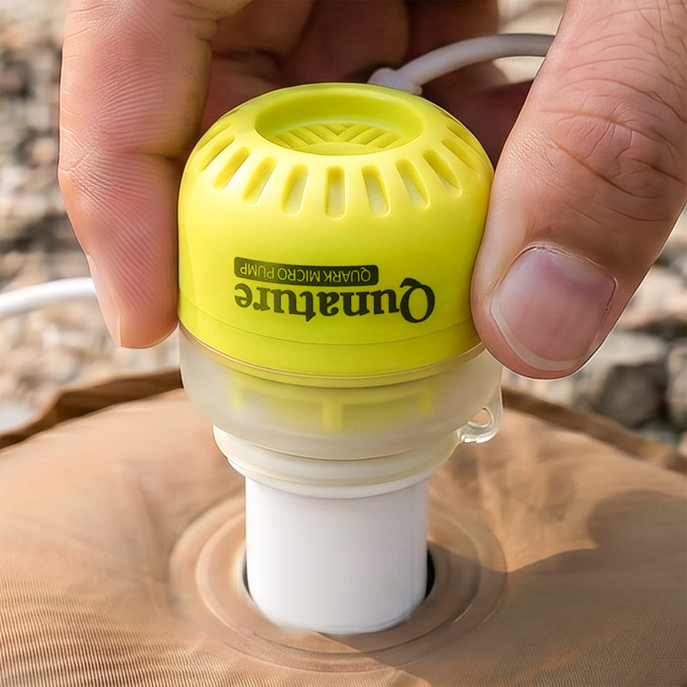 Qunature 超軽量エアーポンプ 29g 電動空気入れ USB-C給電